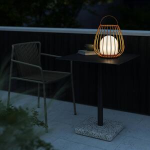 Stolní lampa LED Jim To-Go, venkovní, oranžová