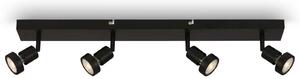BRI 2926-045 Bodové svítidlo 64 cm 4xGU10 4,9W 460lm černá - BRILONER