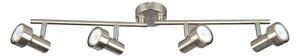 BRI 2843-042 Bodové svítidlo 60,4 cm 4xGU10 12W 1000lm matný nikl - BRILONER
