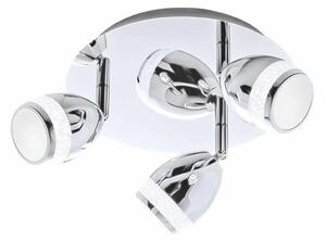 BRI 2995-038R LED bodové svítidlo pr. 22 cm 3x4W 350lm chrom - BRILONER