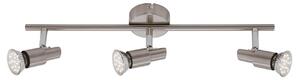 BRI 2907-032 Bodové svítidlo 47,5 cm 3xGU10 9W 840lm matný nikl - BRILONER