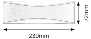 Rabalux 8795 - LED Venkovní nástěnné svítidlo BIRMINGHAM LED/10W/230V IP65