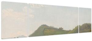 Obraz - Simon Denis, View Near Naples, reprodukce (170x50 cm)