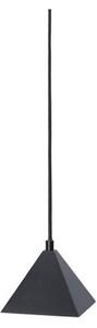 FermLIVING Kare závěsná lampa, černá, nerezová ocel, 12,5 cm