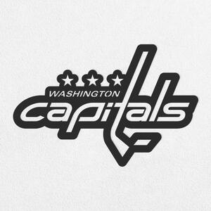 DUBLEZ | 3D Logo NHL na zeď - Washington Capitals
