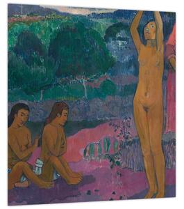 Obraz - Paul Gauguin, The Invocation, reprodukce (30x30 cm)