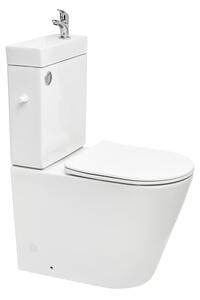 WC kombi komplet s umývátkem včetně ventilu SAT Brevis vario odpad SATBRE34