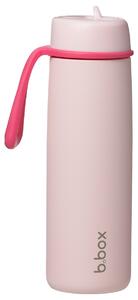 Nerezová termolahev s brčkem, 690ml ,b.box, pink paradise