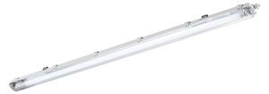 FAN LED-ATLANTIC-1XT8-120 Vodotěsné stropní svítidlo Atlantic Silver LED 1xT8 (zářivka v ceně), IP65, délka 120 cm - FANEUROPE
