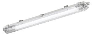 FAN LED-ATLANTIC-1XT8-60 Vodotěsné stropní svítidlo Atlantic Silver LED 1xT8 (zářivka v ceně), IP65, délka 60 cm - FANEUROPE