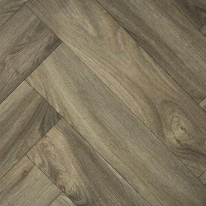 Beauflor, PVC podlaha - lino Blacktex Laurel Oak 669D - dub, na míru, šíře 4m, hnědá, filc, chodba / předsíň