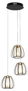 ZÁVĚSNÉ LED SVÍTIDLO, 49/23/150 cm Novel - Závěsná světla