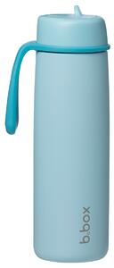 Nerezová termolahev s brčkem, 690ml ,b.box, lagoon