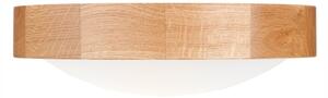 Stropní svítidlo OAK SLIM 1xE27/60W/230V dub pr. 27 cm