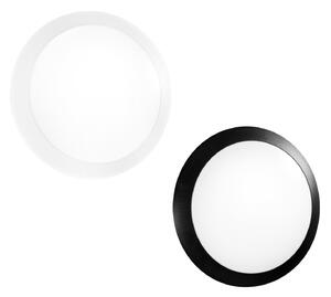FAN I-ALYCE-PL-NER Stropní svítidlo Alyce černá, plast anti‑UV, protipožární, prostor pro senzor (není součást), IP65, pr. 300 x 91 mm, 1xE27 - FANEUROPE