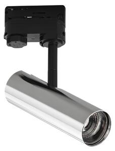 FAN LED-ROCKET-CR 3‑fázový systém LED ROCKET hliník 7 W 3000-4000 K pr. 50x165 mm - FANEUROPE