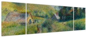 Obraz - Auguste Renoir, The Mussel Harvest, reprodukce (170x50 cm)