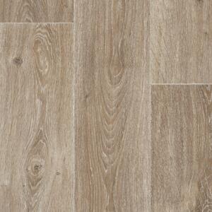 Gerflor, PVC podlaha - lino Flexar Nerok 0476 Noma Miel, na míru, šíře 2m,4m, hnědá, bez podkladu, chodba / předsíň