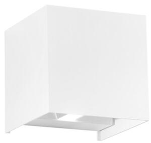 FAN LED-W-ALFA-20-BCO Nástěnné svítidlo LED ALFA bílá 2x10 W 1800 lm CCT 3000-4000 K IP54 12x12 cm - FANEUROPE