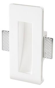 FAN I-ARIEL-QL1 Zápustné svítidlo Ariel A Parete, bílé, 1 x GU10 Mini, 11 x 24,5 x 5,5 cm - FANEUROPE