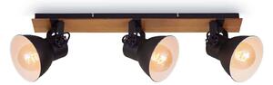 BRILO 2742-035 Bodové svítidlo 74 cm 3x E27 40W černá - BRILO