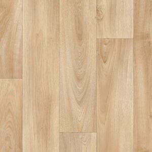 Lentex, PVC podlaha - lino Flexar PUR 631-06, na míru, šíře 2m,4m, hnědá, bez podkladu, chodba / předsíň