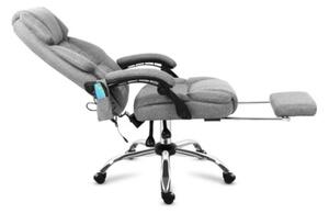 Masážní kancelářské křeslo Boss 6.0 šedé