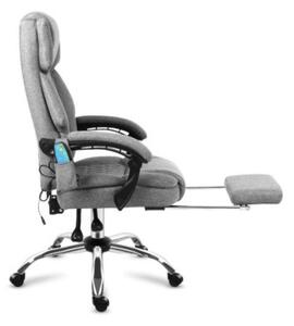 Masážní kancelářské křeslo Boss 6.0 šedé
