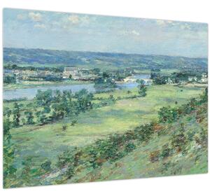 Obraz - Theodore Robinson, The Valley of the Seine, From the Hills of Giverny, reprodukce (70x50 cm)