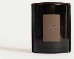 Svíčka URBAN LEATHER Amber Musk 781025