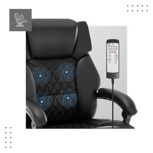 Masážní kancelářské křeslo Boss 6.0 černé