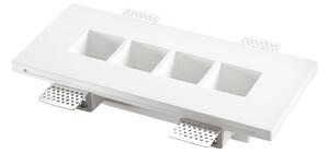 FAN INC-HIVE-RT4 Zápustné svítidlo Hive, bílé, 4 x GU10 Mini, 27 x 12 x 4,5 cm - FANEUROPE