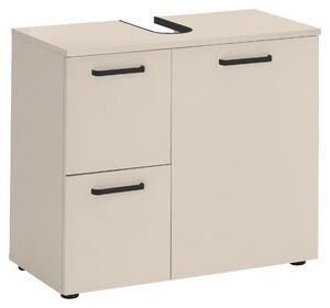 SKŘÍŇKA POD UMYVADLO, kašmírová, kašmírová, 70/60/35 cm MID.YOU - Koupelnové série, Online Only
