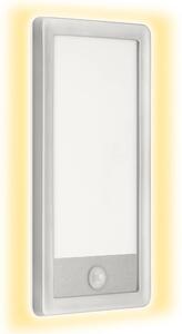 TF 313904TF TELEFUNKEN LED venkovní nástěnné svítidlo s čidlem, 28 cm, 16 W, stříbrná - BRILONER