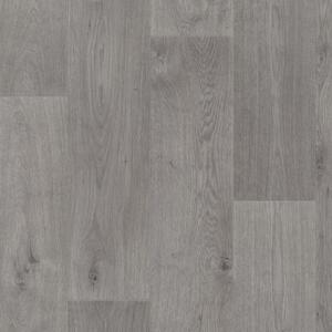 Gerflor, PVC podlaha - lino AladinTex Ultra 1751 Pure Oak grey, na míru, šíře 4m, šedá, filc, chodba / předsíň