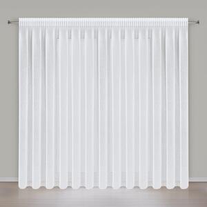 ZÁCLONA NA PÁSCE ELPIDIA 350X250 CM BÍLÁ