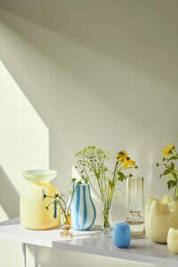 Skleněná váza Esther Anise Yellow