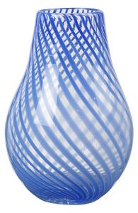 Skleněná váza Ada Intense Blue