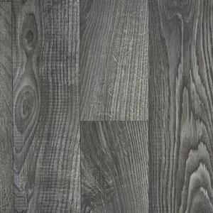 Beauflor, PVC podlaha - lino Blacktex White Oak 997D - dub, na míru, šíře 3m,4m, šedá, filc, chodba / předsíň