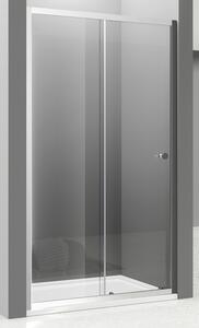 WellMall NICOL Chrom 100 čiré Sprchové posuvné dveře do niky 8595703825866