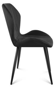 Huzaro Jídelní židle Prince 2.0, set 4 kusů - černá