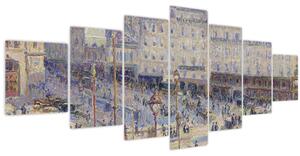 Obraz - Camille Pissarro, The Place du Havre, reprodukce (210x100 cm)