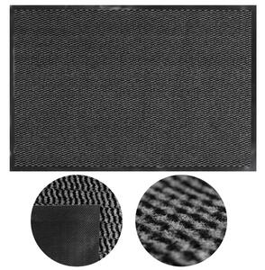 Rohožka před dveře 60x90 cm SPRINGOS HA7533 černá