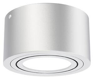 BRI 7121-014 LED přisazené svítidlo, pr. 9 cm, 5 W, stříbrná - BRILONER
