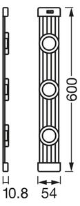 Osram - LED Podlinkové svítidlo se senz LINEAR MAGNET LED/9,5W/230V 60 cm bílá