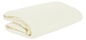 Jersey prostěradlo EVA 90x200 cm SMETANOVÉ