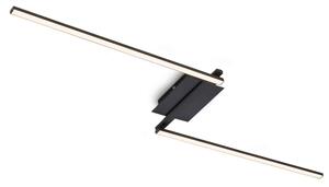 BRILO 3500-015 LED stropní svítidlo, 143,6 cm, 12 W, černá - BRILO