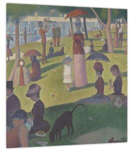 Obraz - Georges Seurat, A Sunday on La Grande Jatte, reprodukce (30x30 cm)