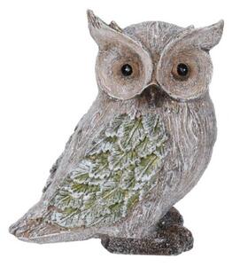 ProGarden Zahradní figurka z polyresinu Owl, 18 cm, vícebarevná