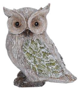 ProGarden Zahradní figurka z polyresinu Owl 1, 18 cm, vícebarevná